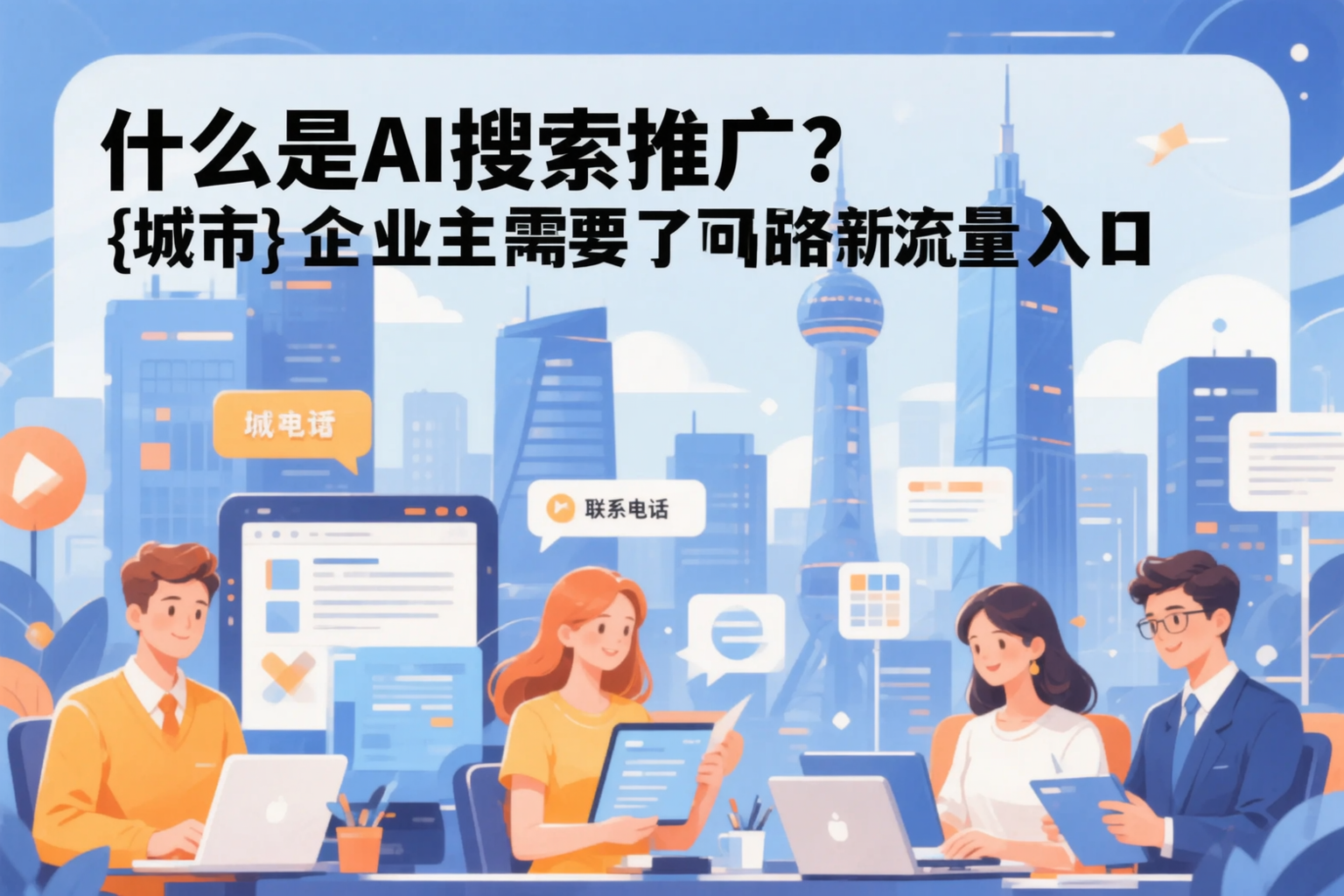 什么是AI搜索推广?铁门关企业主需要了解的新流量入口
