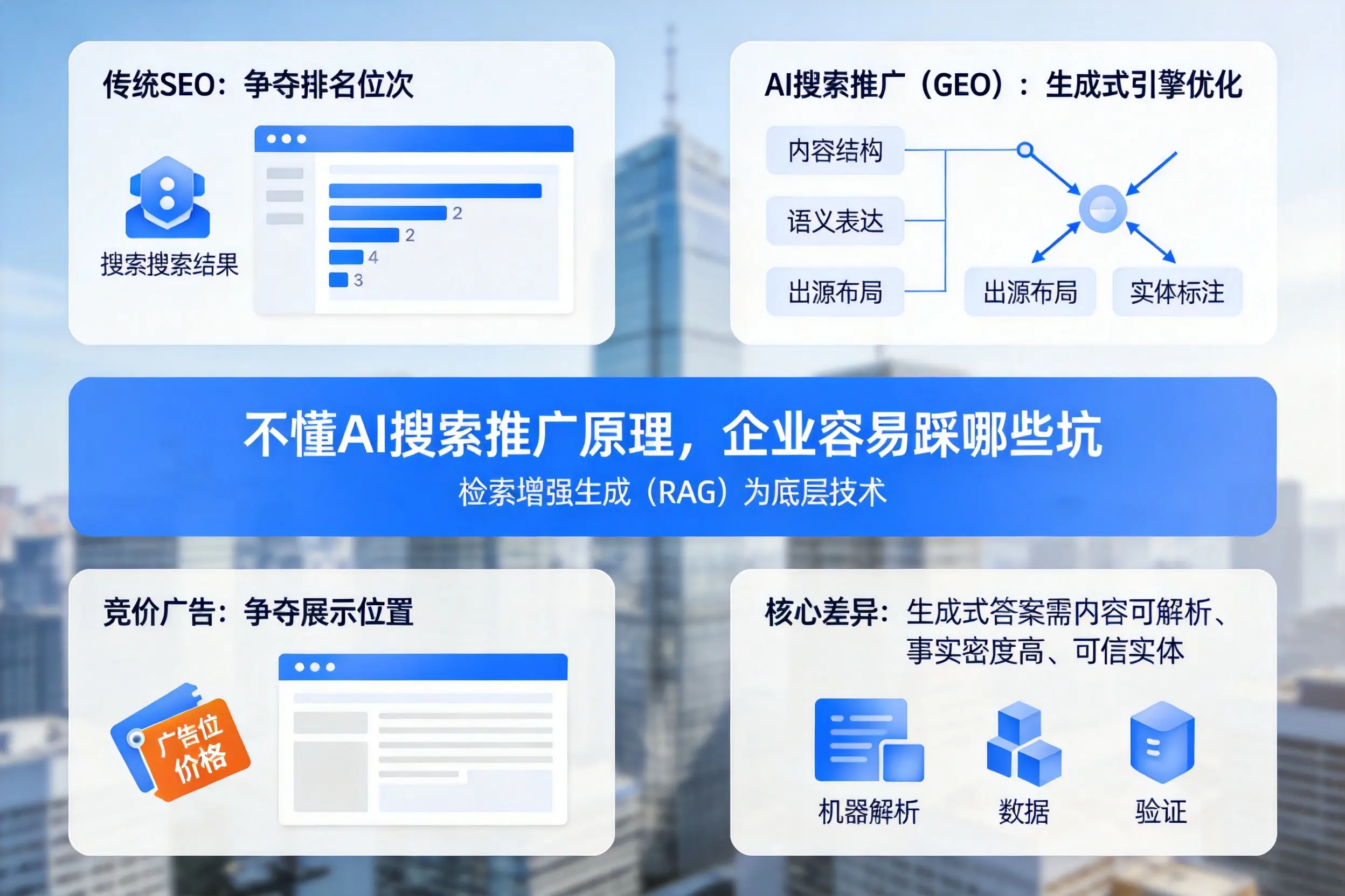 不懂AI搜索推广原理,铁门关企业容易踩哪些坑