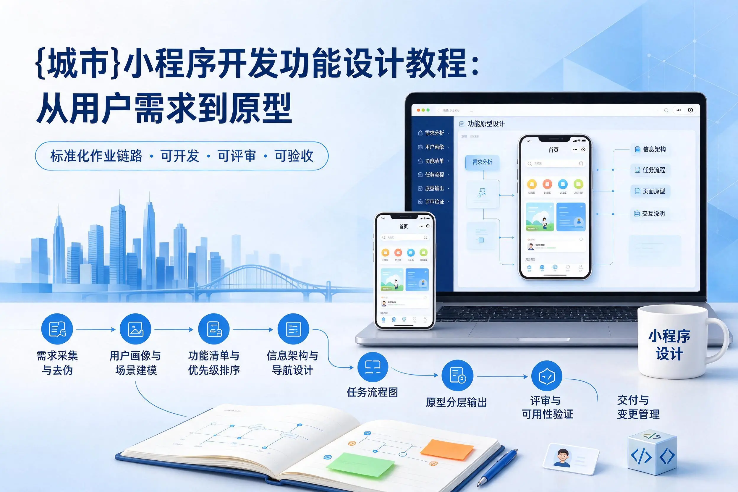 铁门关小程序开发功能设计教程:从用户需求到原型