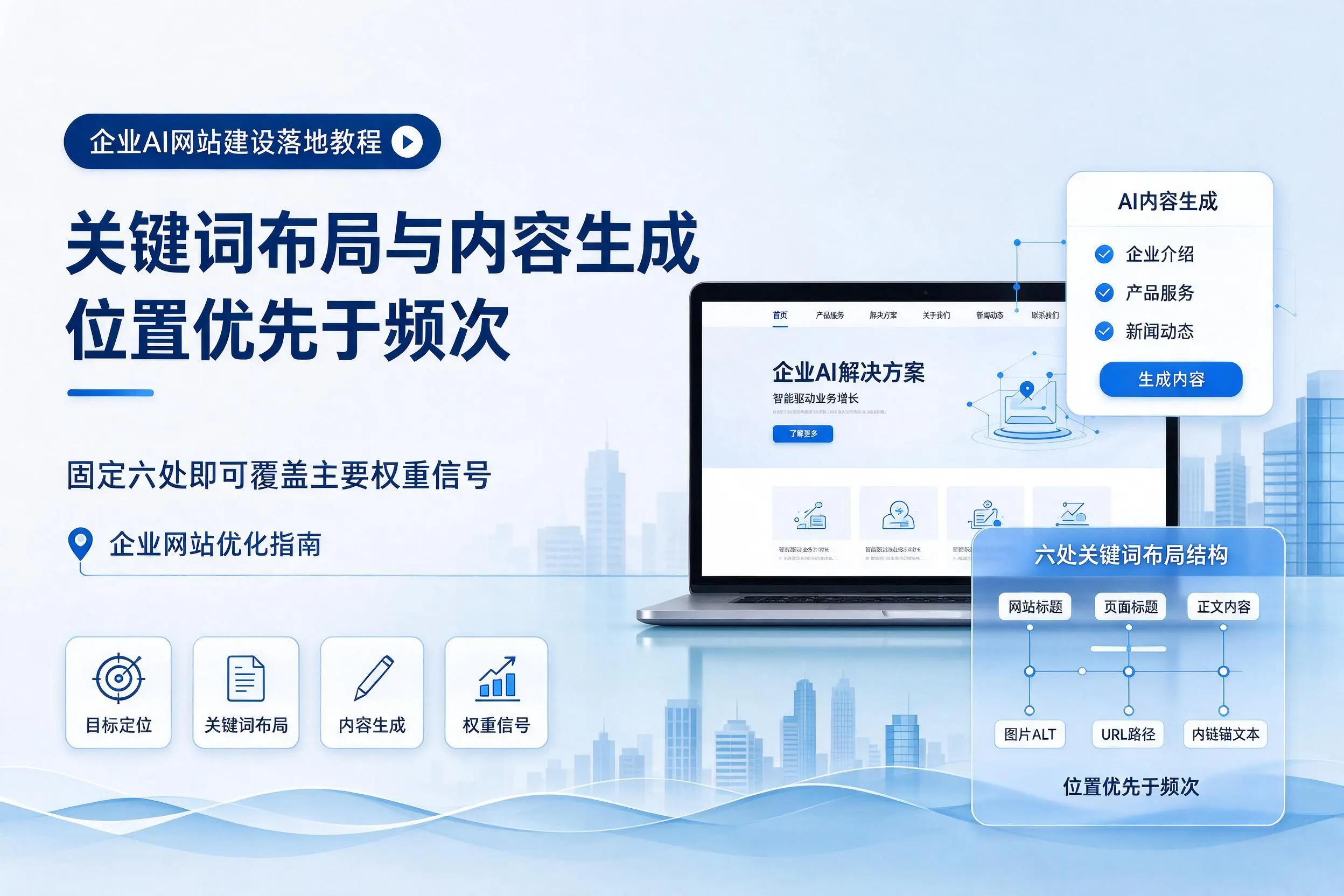 铁门关企业AI网站建设落地教程：关键词布局与内容生成